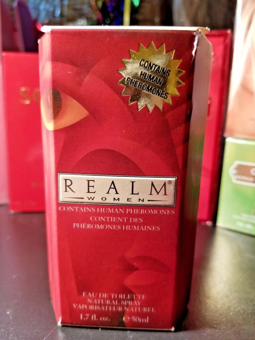 Realm for Women Erox Eau de Toilette Spray 1.7 oz 3.4 oz Original Formula in BOX - Perfume Gallery