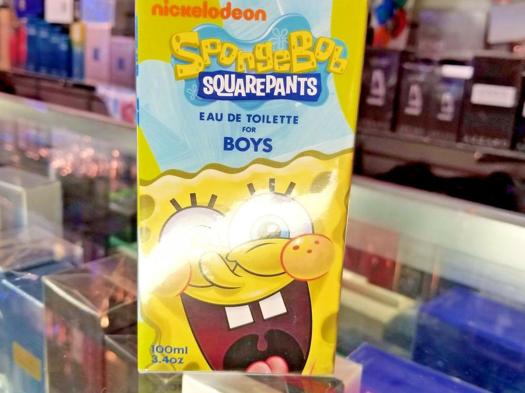 Nickelodeon SPONGEBOB Squarepants 3.4 oz 100 ml EDT Spray Boys Children SEALED - Perfume Gallery