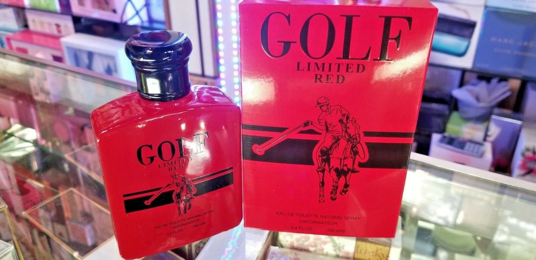 GOLD Liimited Red by Secret Plus 3.4oz 100m EDT Eau de Toilette Men * SEALED BOX - Perfume Gallery