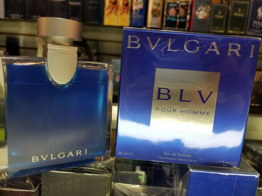 BLV Pour Homme by Bvlgari 1.7 / 3.4 oz Eau De Toilette Spray for Men Bvlgari NIB - Perfume Gallery
