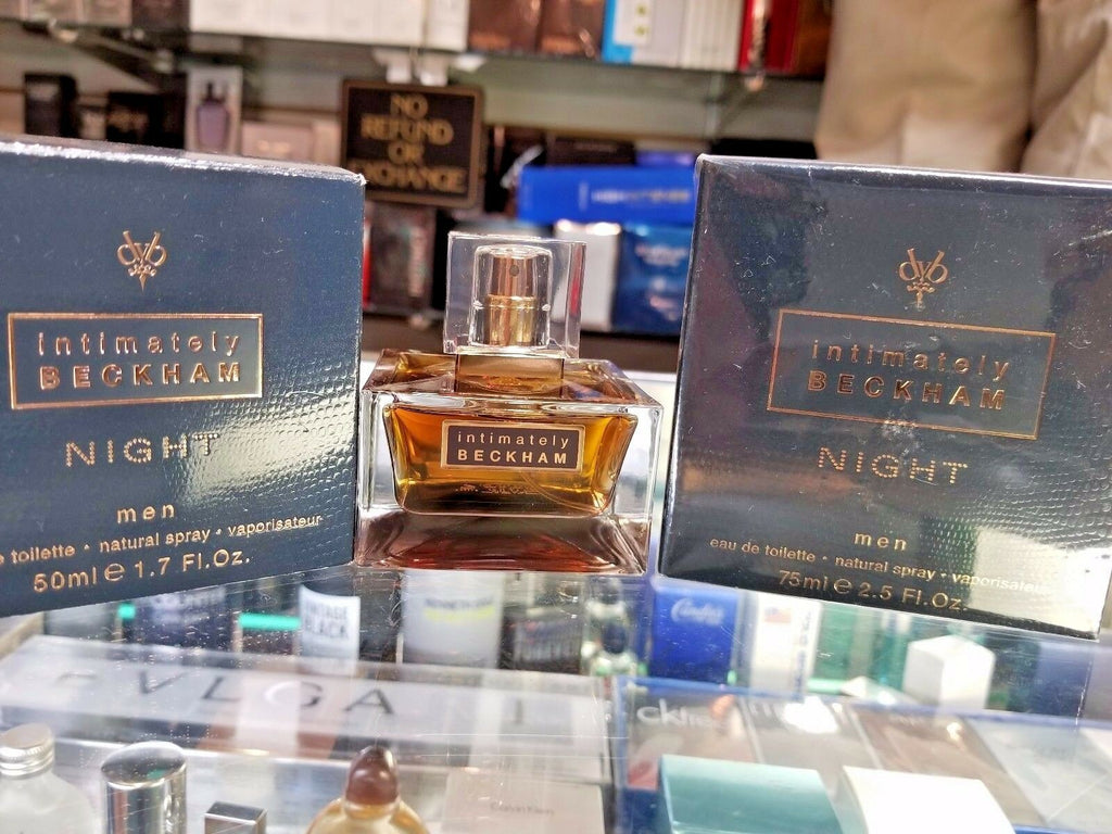 INTIMATELY BECKHAM NIGHT David Beckham Men 1.7 2.5 oz Eau De Toilette Spray NEW - Perfume Gallery