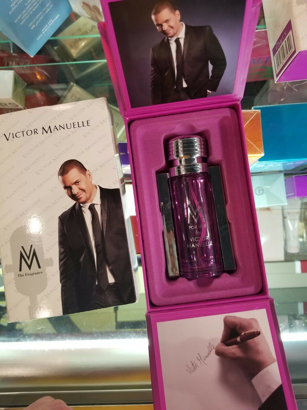 Victor Manuelle VM for Her 3.4 oz 100 ml EDT Eau de Toilette Perfume Spray Women - Perfume Gallery