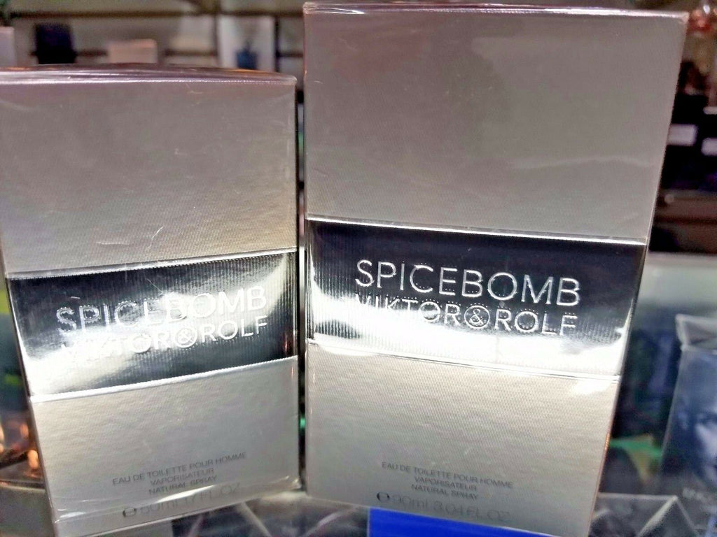 SPICEBOMB by Victor & Rolf 0.24 1.7 3 3.04 oz / 7 50 90 ml NEW IN ORIGINAL BOX - Perfume Gallery