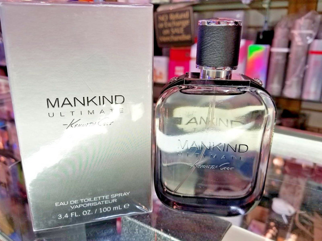 MANKIND ULTIMATE Kenneth Cole for Men 3.4 oz / 100 ml EDT Spray NEW * SEALED BOX - Perfume Gallery