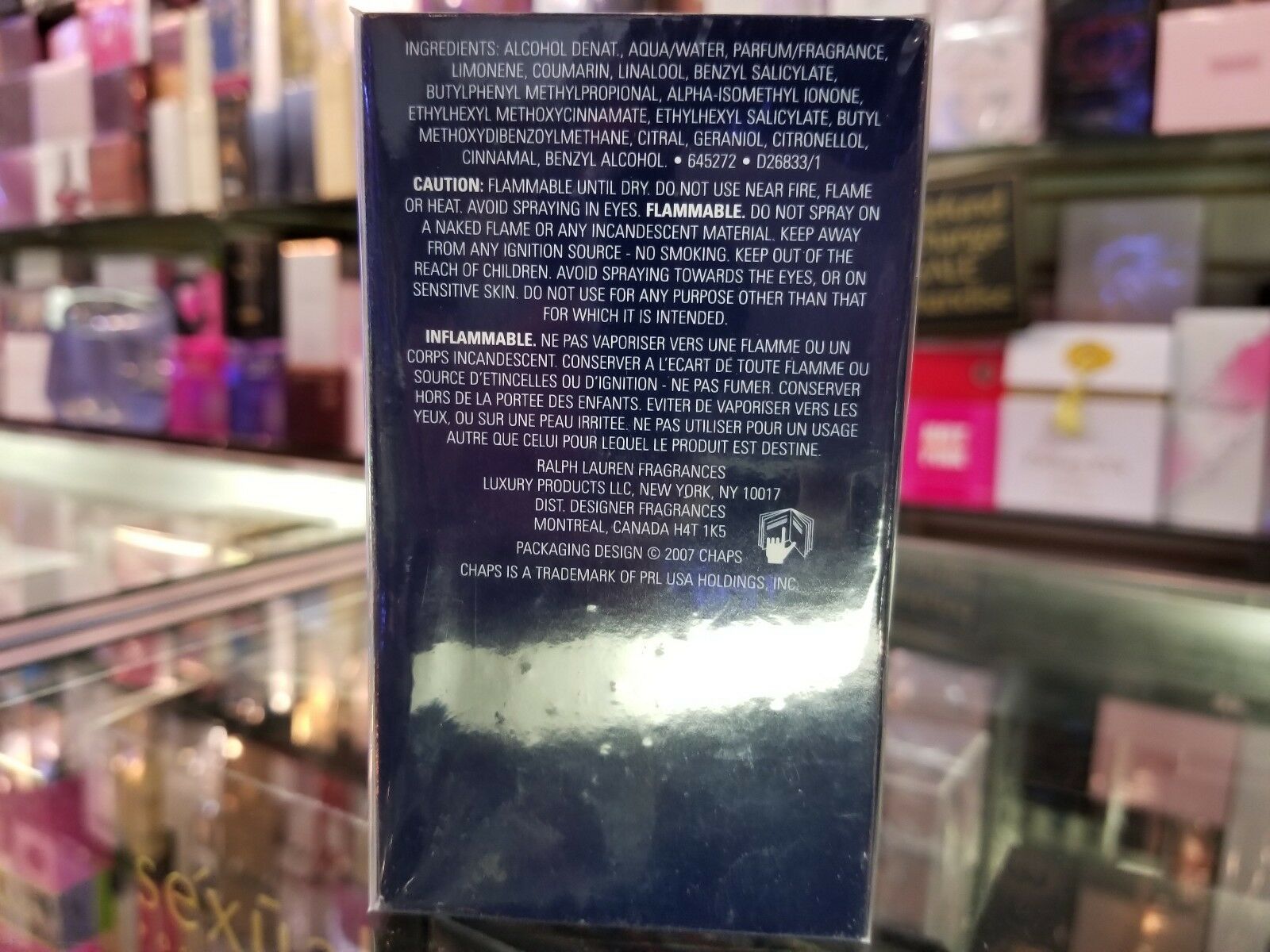 CHAPS 1978 oz 100 ml Eau de Toilette EDT Spray Men NEW