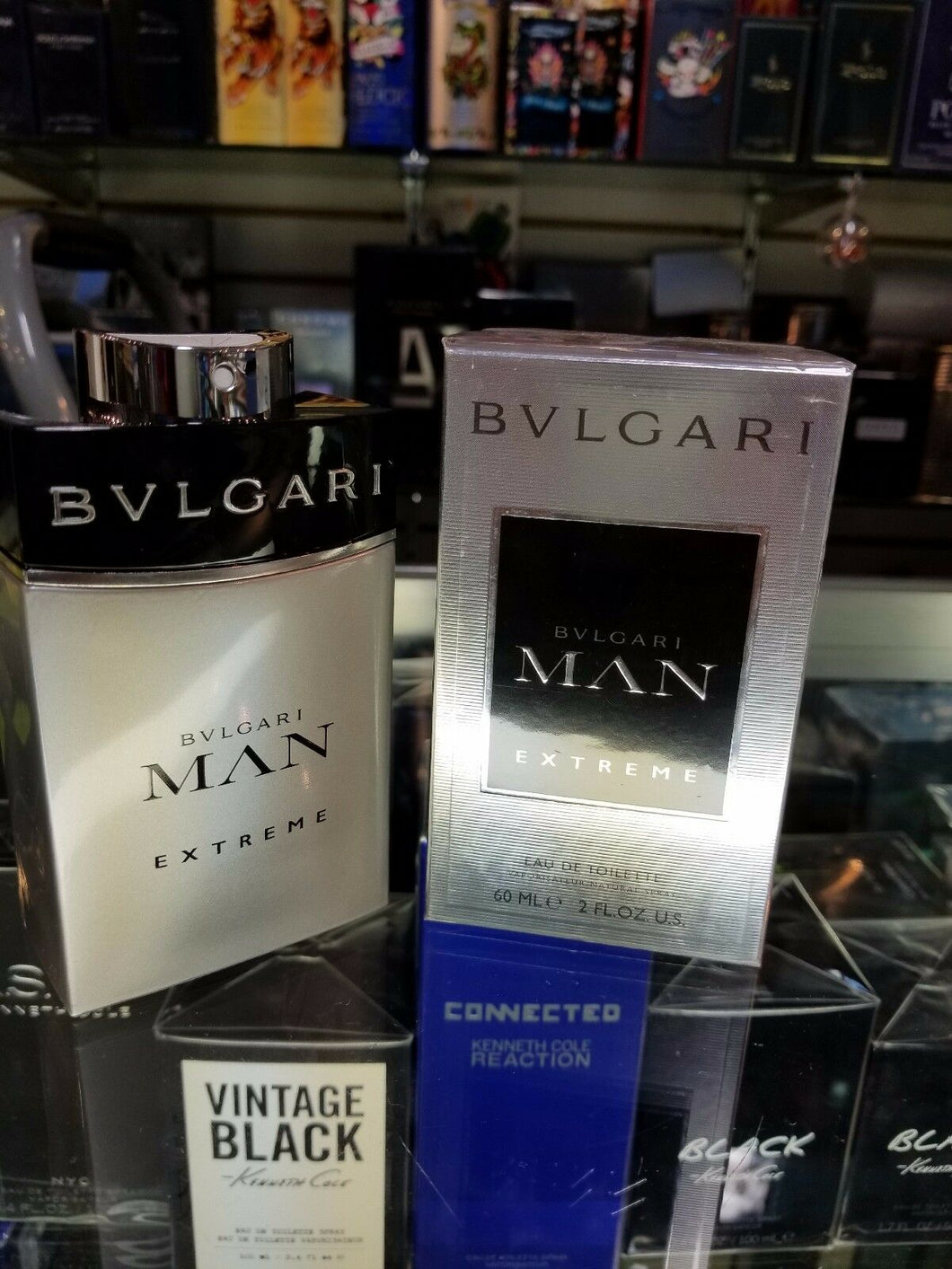 Bvlgari Man Extreme Eau De Toilette 2 oz 60 ml | 3.4 oz 100 ml for Men ** SEALED - Perfume Gallery