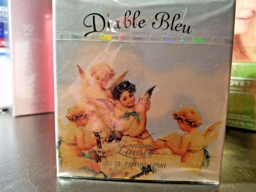 DIABLE BLEU by Creation Lamis 3.4 / 3.3 oz EDP Spray for Women SEALED IN BOX - Perfume Gallery