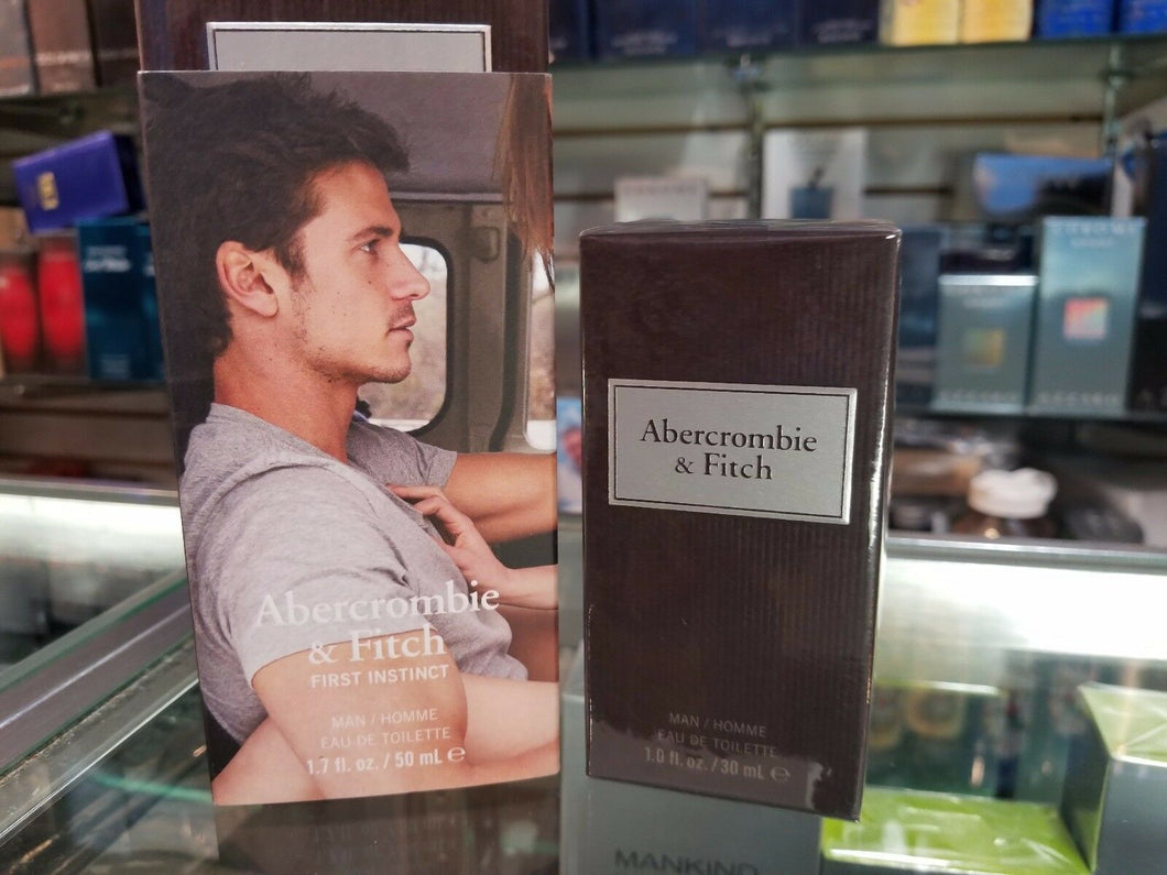 Abercrombie & Fitch FIRST INSTINCT 1 1.7 oz EDT for Men ** NEW IN SEALED BOX ** - Perfume Gallery