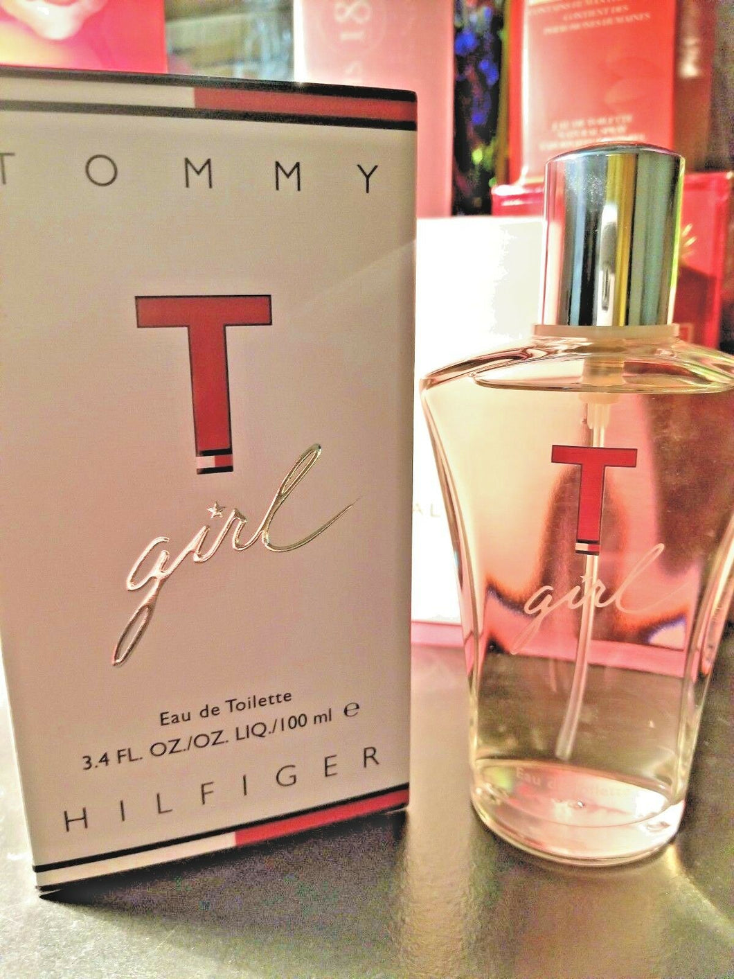 T Girl by Tommy Hilifiger Eau de Toilette Spray 3.4 oz 100 ml Women * NEW IN BOX - Perfume Gallery