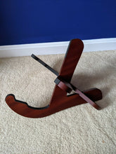 Load image into Gallery viewer, Hoke Sapele Wood Guitar Stand - Perfume Gallery
