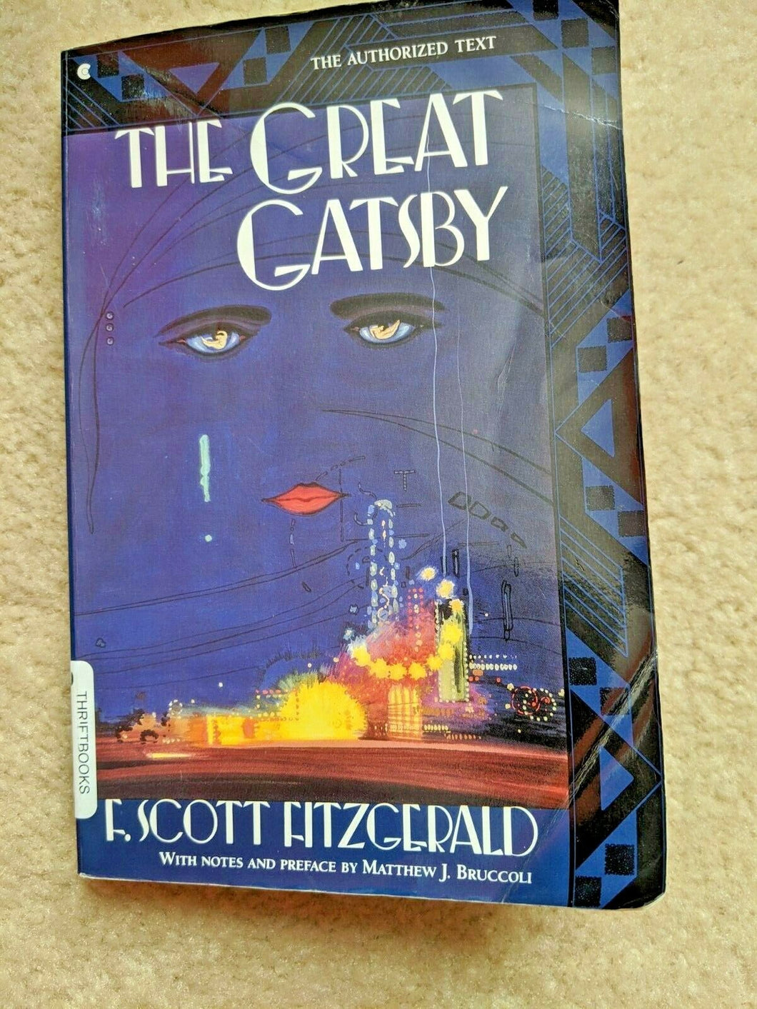 The Great Gatsby (1925) A novel by F Scott Fitzgerald (Paperback) - Perfume Gallery