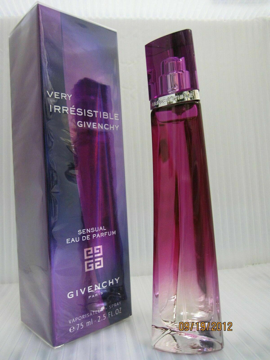 GIVENCHY VERY IRRESISTIBLE SENSUAL 2.5 oz / 75 ML EDP SEALED / TESTER IN BOX - Perfume Gallery