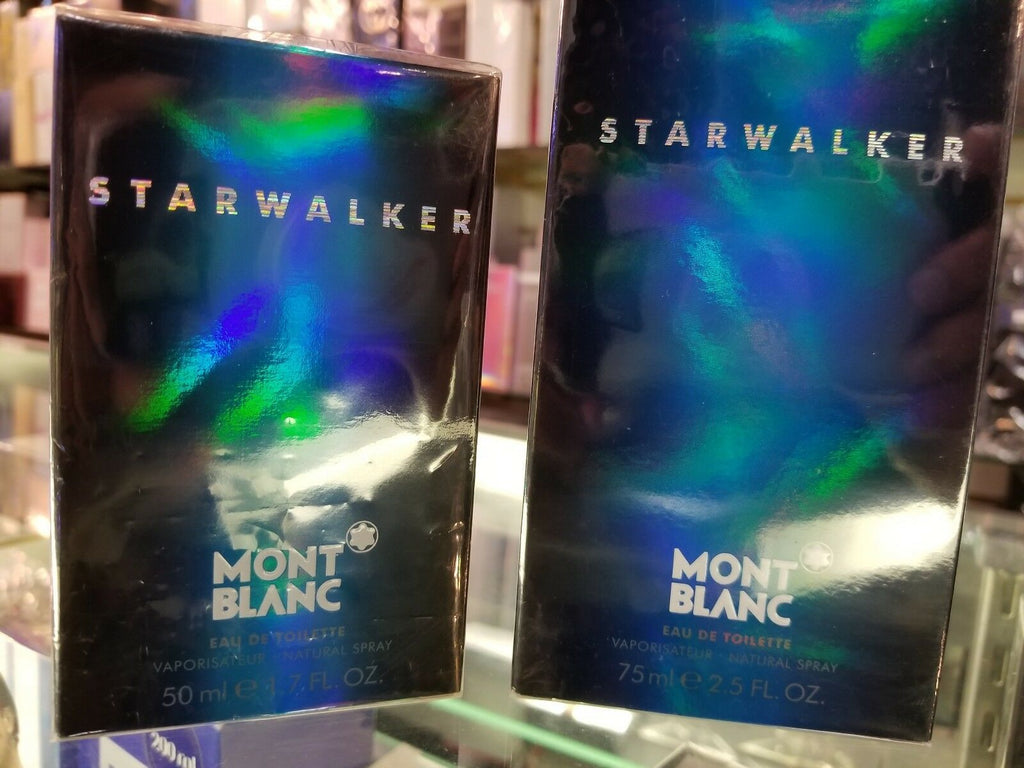STARWALKER by Mont Blanc Men 1.7 oz 50 ml or 2.5 oz 75 ml EDT * NEW SEALED BOX - Perfume Gallery