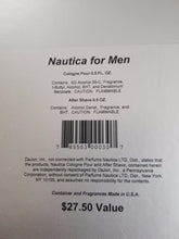 Load image into Gallery viewer, Nautica for Men Cologne + After Shave 0.5 oz for Men MINI SET ** NEW IN BOX ** - Perfume Gallery
