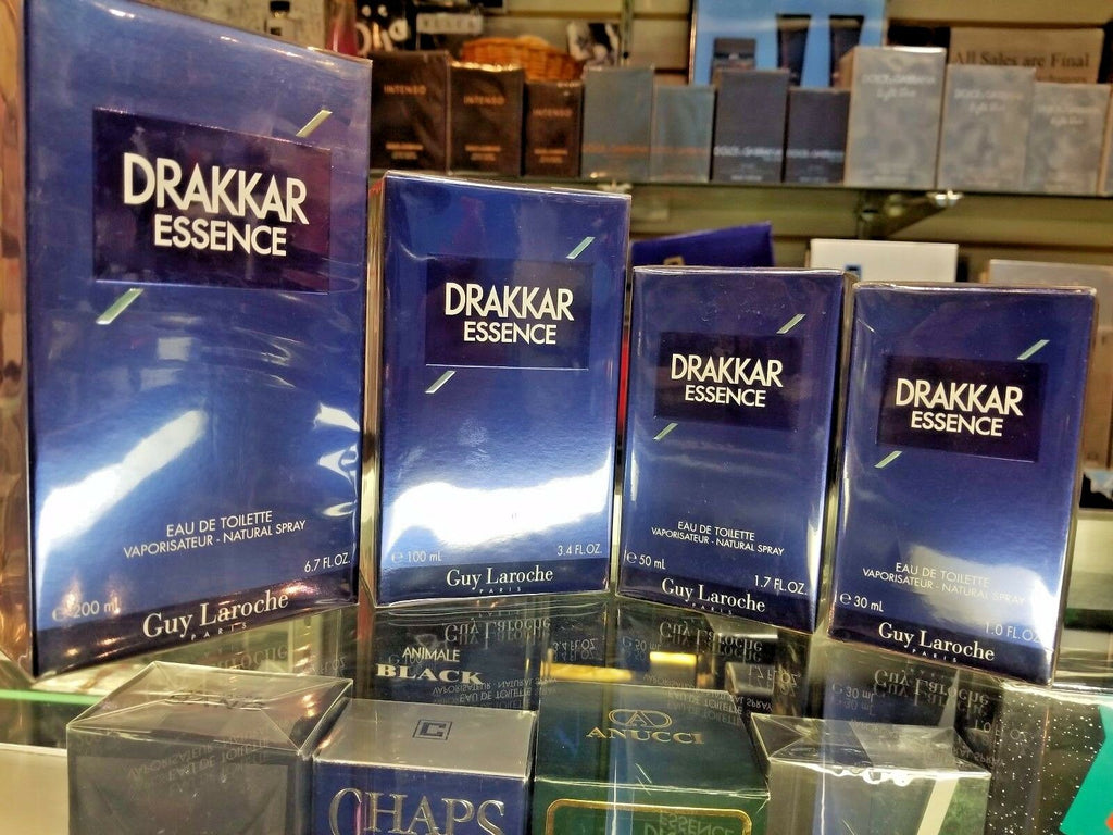 Drakkar Essence by Guy Laroche EDT Eau de Toilette 1 1.7 3.4 6.7 oz * SEALED BOX - Perfume Gallery