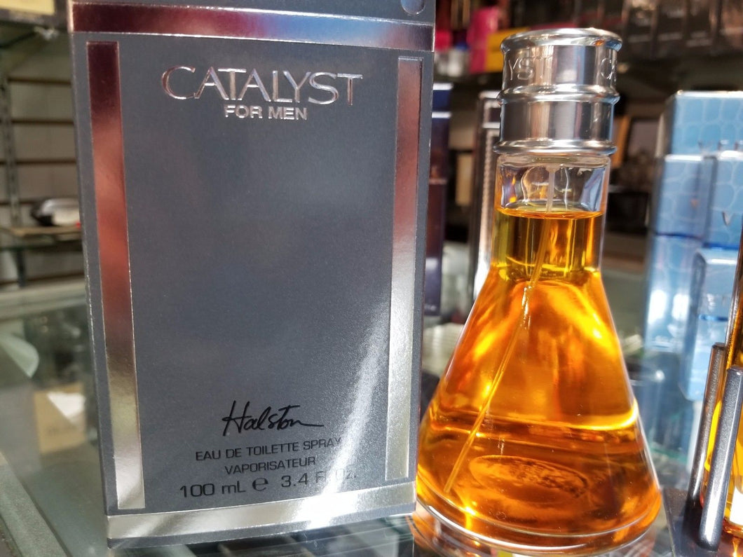 Catalyst for Men by Halston 1 oz 30ml 3.4 oz 100 ml EDT Spray for Men ** NEW BOX - Perfume Gallery