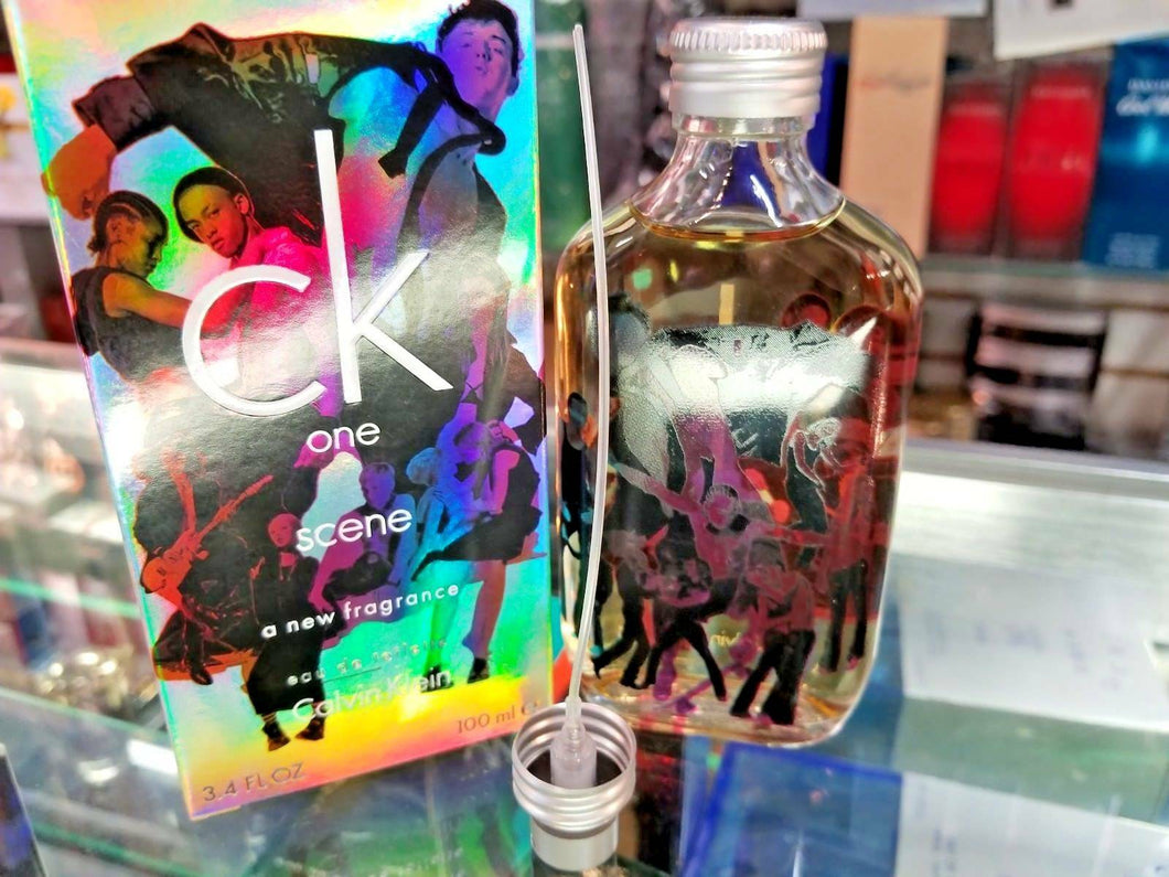 CK ONE Scene by Calvin Klein EDT Spray UNISEX 3.4 oz 100 ml NEW IN ORIGINAL BOX - Perfume Gallery
