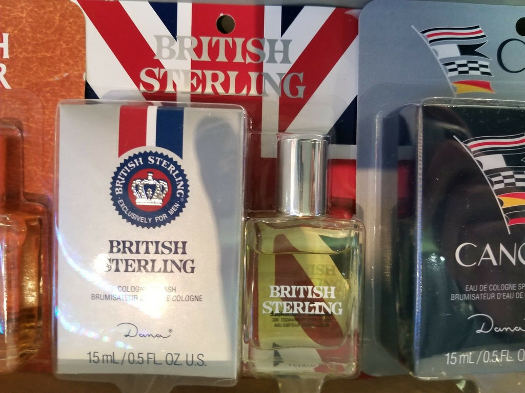 Sterling CANOE English Leather NAVY .5 0.5 oz / 15 ml Cologne Splash by Dana NEW - Perfume Gallery