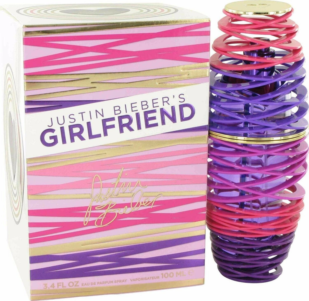 Girlfriend by Justin Bieber 3.4 oz 100 ml EDP Spray for Girls Women Her * SEALED - Perfume Gallery