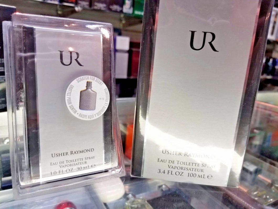 Usher UR 0.17 .17 oz Mini OR 1 / 3.4 oz SEALED Eau de Toilette EDT Cologne 4 Men - Perfume Gallery