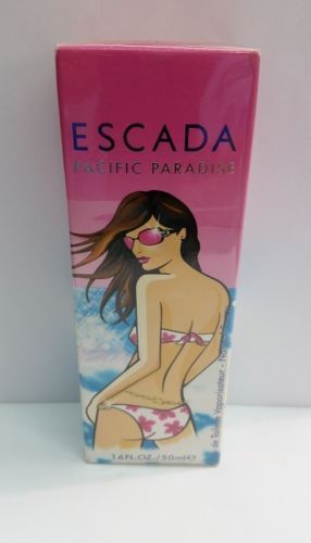 PACIFIC PARADISE by Escada 1 1.6 1.7 50 ml 3.4 oz 100 ml EDT Women Her NEW RARE - Perfume Gallery