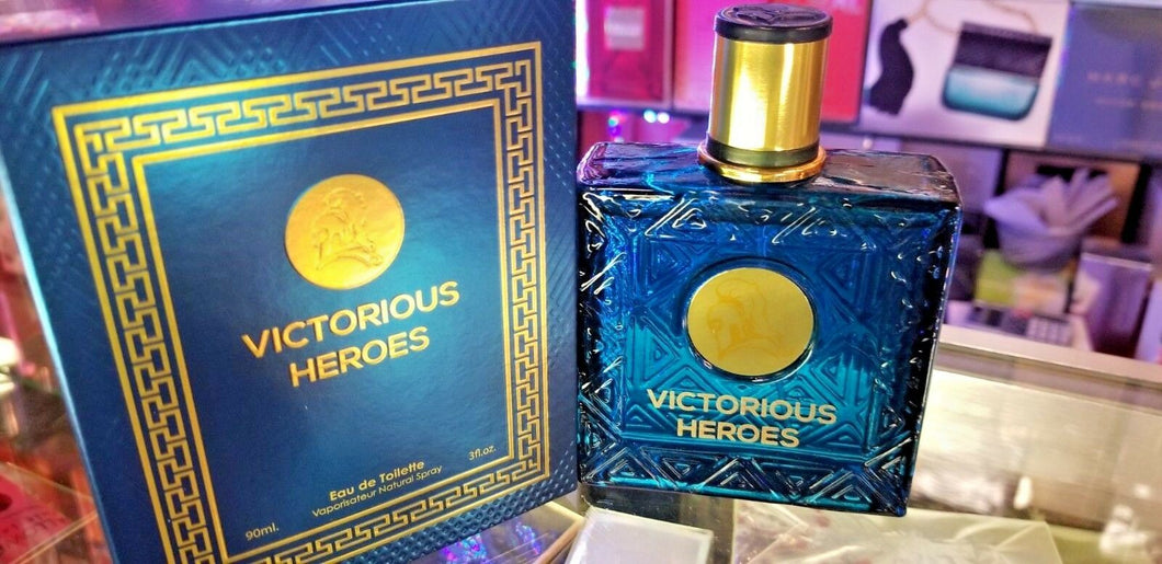 Victorious Heroes by Mirage Brands 3.4oz 100m EDT Eau de Toilette Men * SEALED - Perfume Gallery
