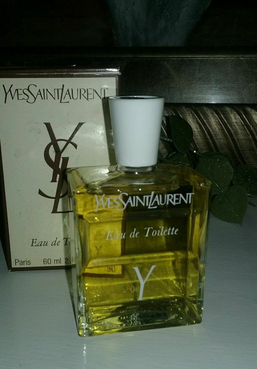 Y Yves Saint Laurent YSL Vintage Eau de Toilette 2 oz Perfume In Box Very Rare - Perfume Gallery