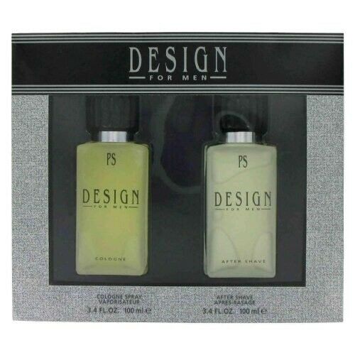 Paul Sebastian DESIGN for Men 2 Piece Pc 3.4oz Cologne +After Shave Gift SET NEW - Perfume Gallery
