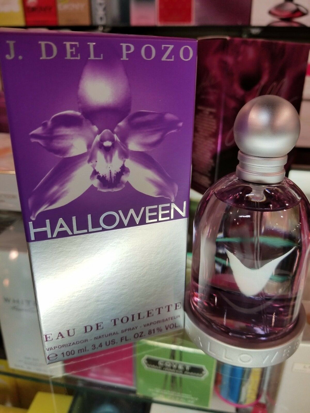 Halloween for Women by J. Del Pozo EDT Eau De Toilette 3.4 oz 100 ml NEW IN BOX - Perfume Gallery