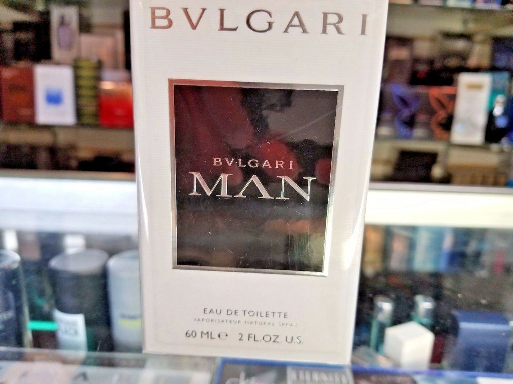 BVLGARI MAN by Bvlgari Eau de Toilette 2 oz 60 ml / 3.4 oz 100 ml for Men SEALED - Perfume Gallery