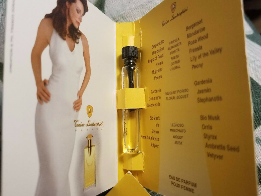 Tonino Lamborghini Pour Femme 2 ml .07 oz Eau de Parfum EDP Mini for Women * NEW - Perfume Gallery