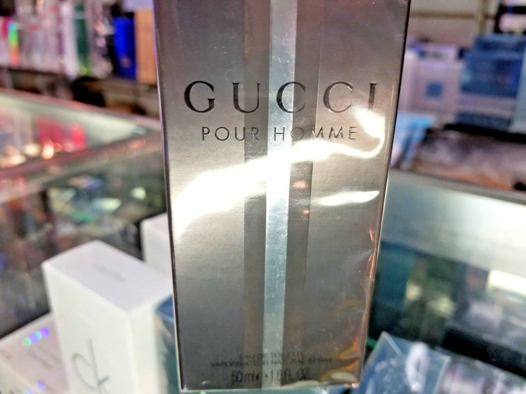 Gucci Pour Homme by GUCCI 1.6 oz / 50 ml Eau de Toilette Spray Men NEW & SEALED - Perfume Gallery