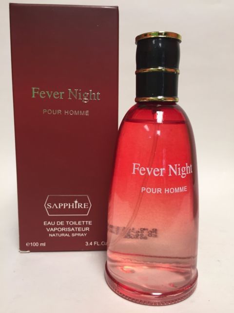 Fever Night Pour Homme 3.4 oz 100 ml EDT Spray for Men By Diamond Collection NEW - Perfume Gallery