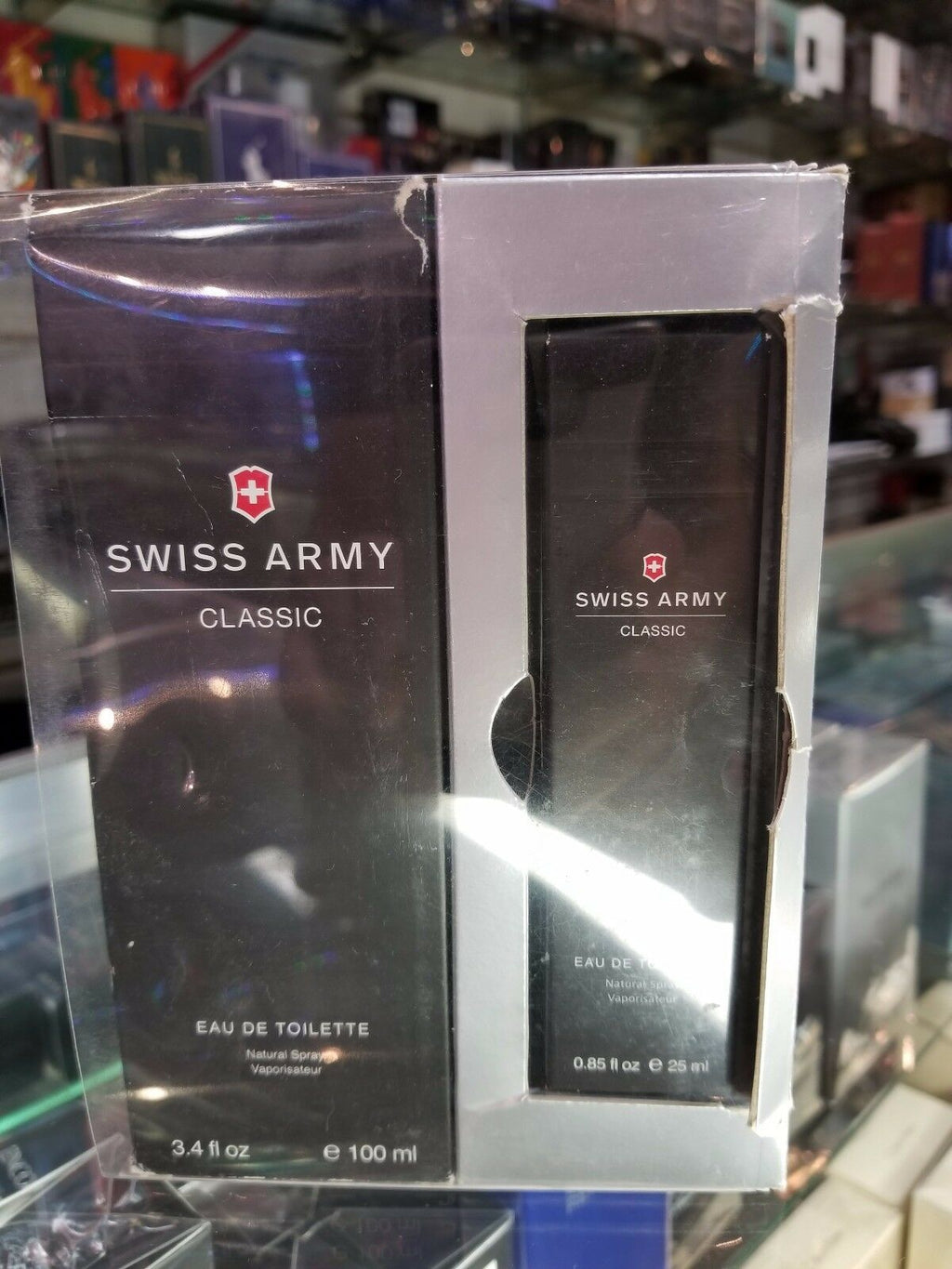 Victorinox SWISS ARMY Classic Cologne Men 3.4 oz + 2.5 oz Deodorant SET | ALTITUDE 3.4 oz - Perfume Gallery