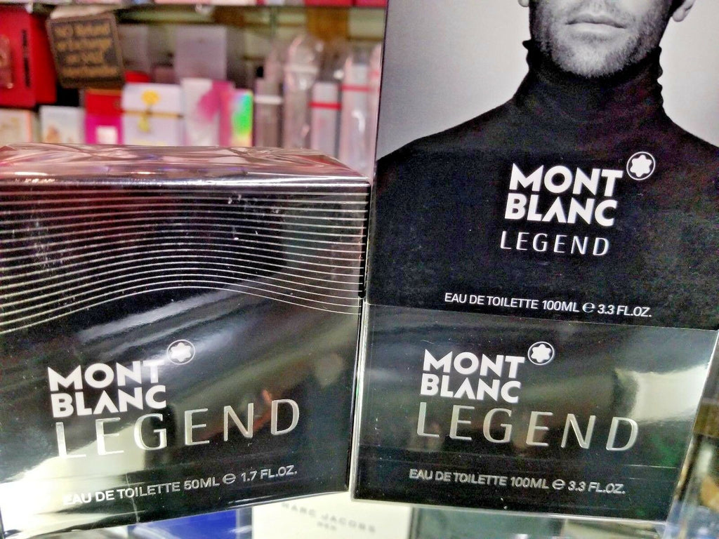 Monc Blanc LEGEND EDT Toilette 1.7 oz 50 ml or 3.3 oz 100 ml * NEW IN SEALED BOX - Perfume Gallery