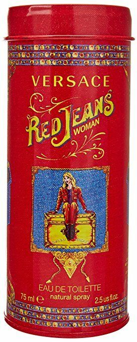 Versace RED JEANS EDT Eau de Toilette Spray for Women 2.5 oz .25 oz * –  Perfume Gallery