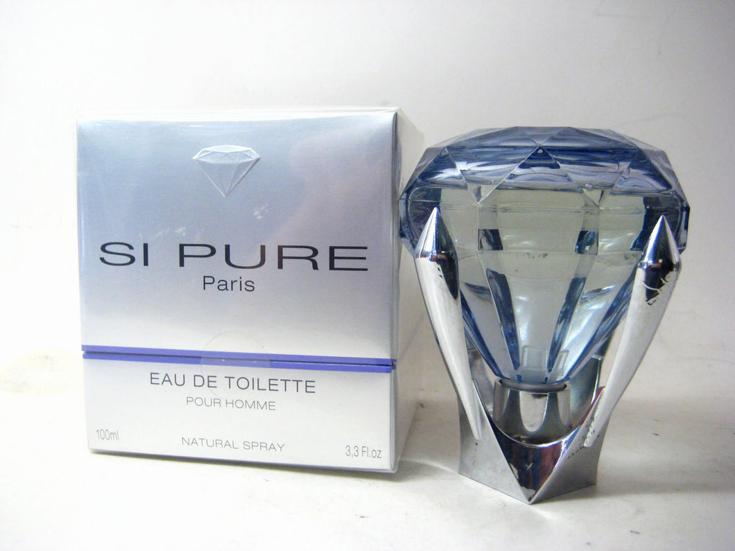 Si Pure Pour Homme 3.3 oz / 100ml Eau De Toilette EDT Spray for Men IN BOX - Perfume Gallery