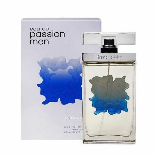 Eau de Passion for Men Franck Olivier PASSION EDT Toilette 2.5 oz 75 ml * SEALED - Perfume Gallery