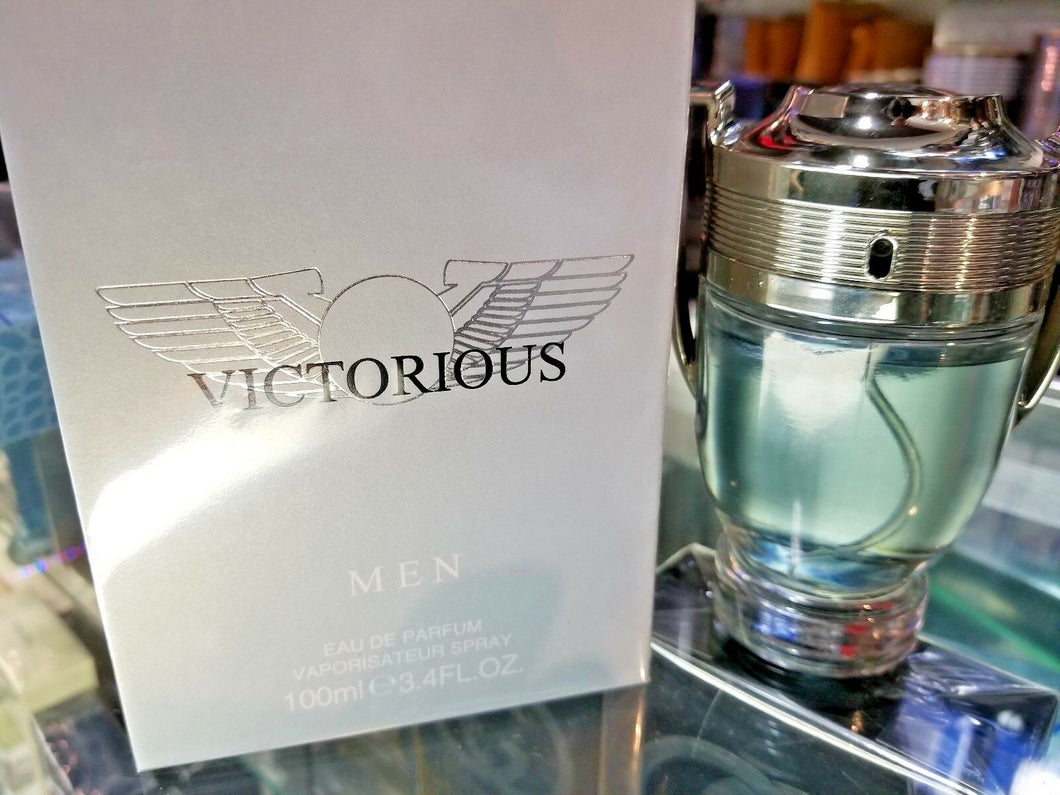 VICTORIOUS Men Eau Parfum EDP 3.4 3.3 oz / 100 ml For Men * NEW IN BOX * - Perfume Gallery