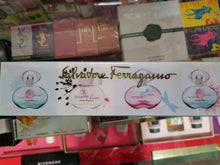 Load image into Gallery viewer, Salvatore Ferragamo Incanto Collection Women 4 Pc EDT .17 ozMini Variety Set NEW - Perfume Gallery
