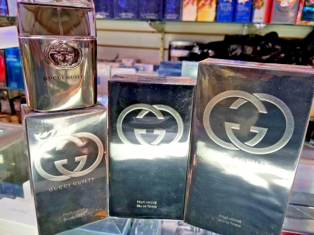 Gucci Guilty Pour Homme EDT Spray for Men 1.6 3 5 oz / 50 90 150 ml * NEW SEALED - Perfume Gallery