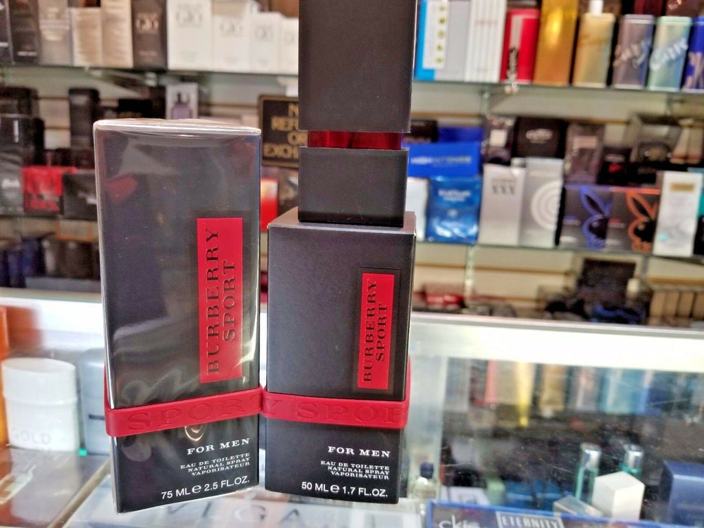 Burberry SPORT by Burberry 1.7 oz 2.5 oz EDT Eau De Toilette Spray Men * SEALED - Perfume Gallery