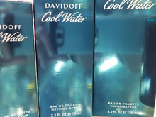 Load image into Gallery viewer, Cool Water by Davidoff 1.35 2.5 4.2 + TST 6.7 oz EDT Toilette for Men NEW IN BOX - Perfume Gallery
