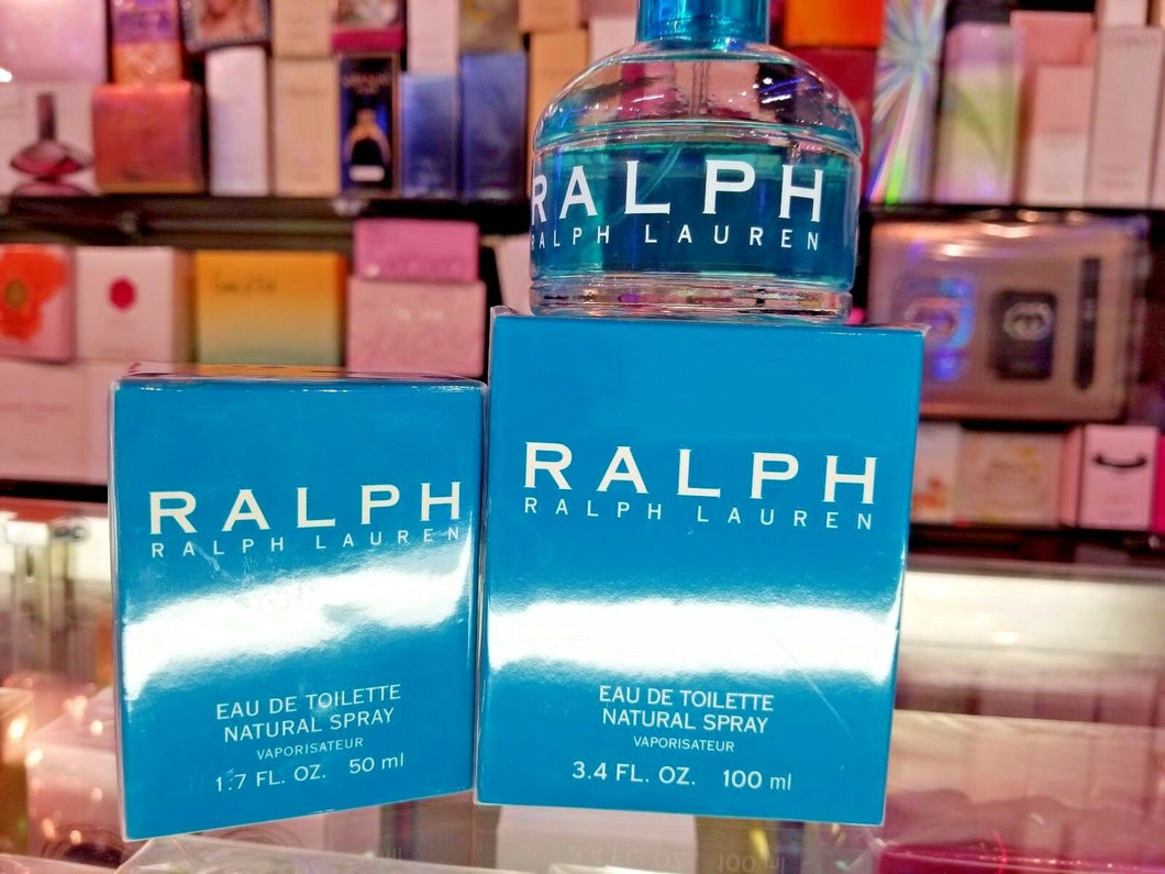 Ralph by Ralph Lauren 1.7oz 50ml 3.4 oz 100 ml EDT Toilette Perfume Women SEALED - Perfume Gallery