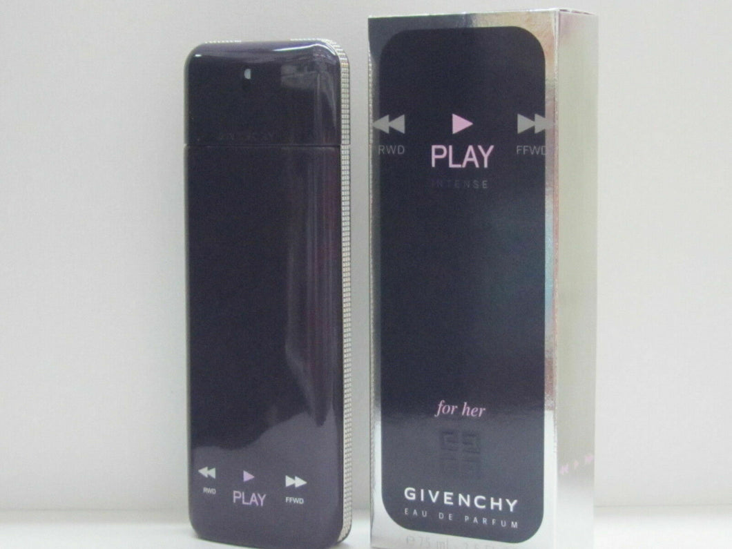 Play Intense by Givenchy 2.5 oz 75 ml EDP Eau de Parfum Spray for Women * SEALED - Perfume Gallery