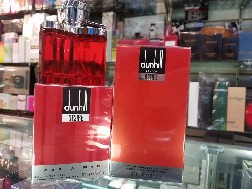 Desire Red Men by Dunhill London EDT Eau de Toilette Spray 1.7 oz / 3.4oz SEALED - Perfume Gallery