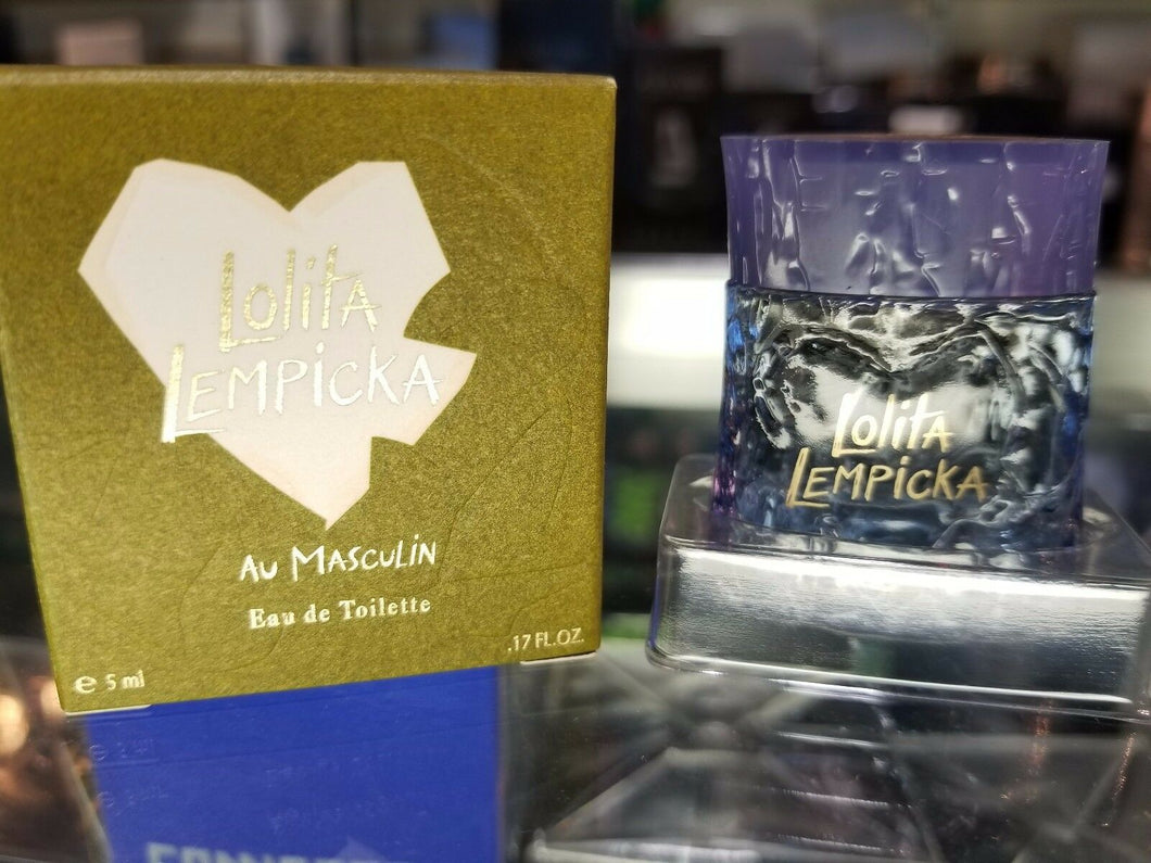 Lolita Lempicka Au Masculin for Men EDT Eau de Toilette .17 1.7 3.4 oz for Him - Perfume Gallery