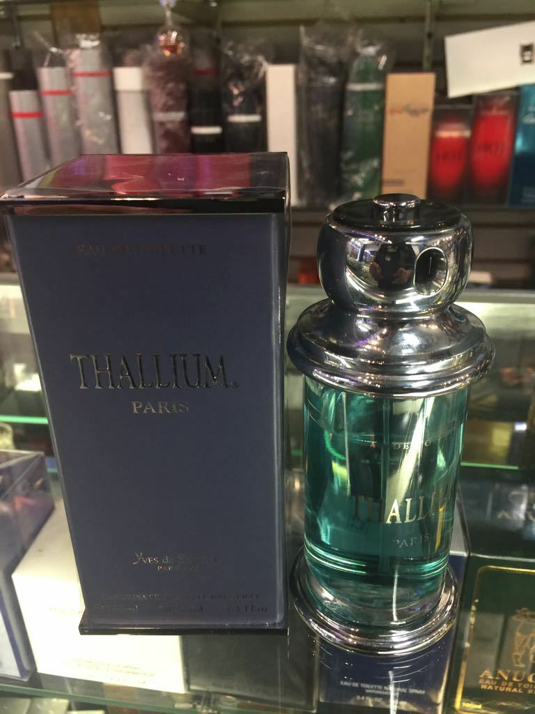 THALLIUM by Yves de Sistelle 3.3oz 100 ml for WOMEN or MEN * NEW IN ORIGINAL BOX - Perfume Gallery