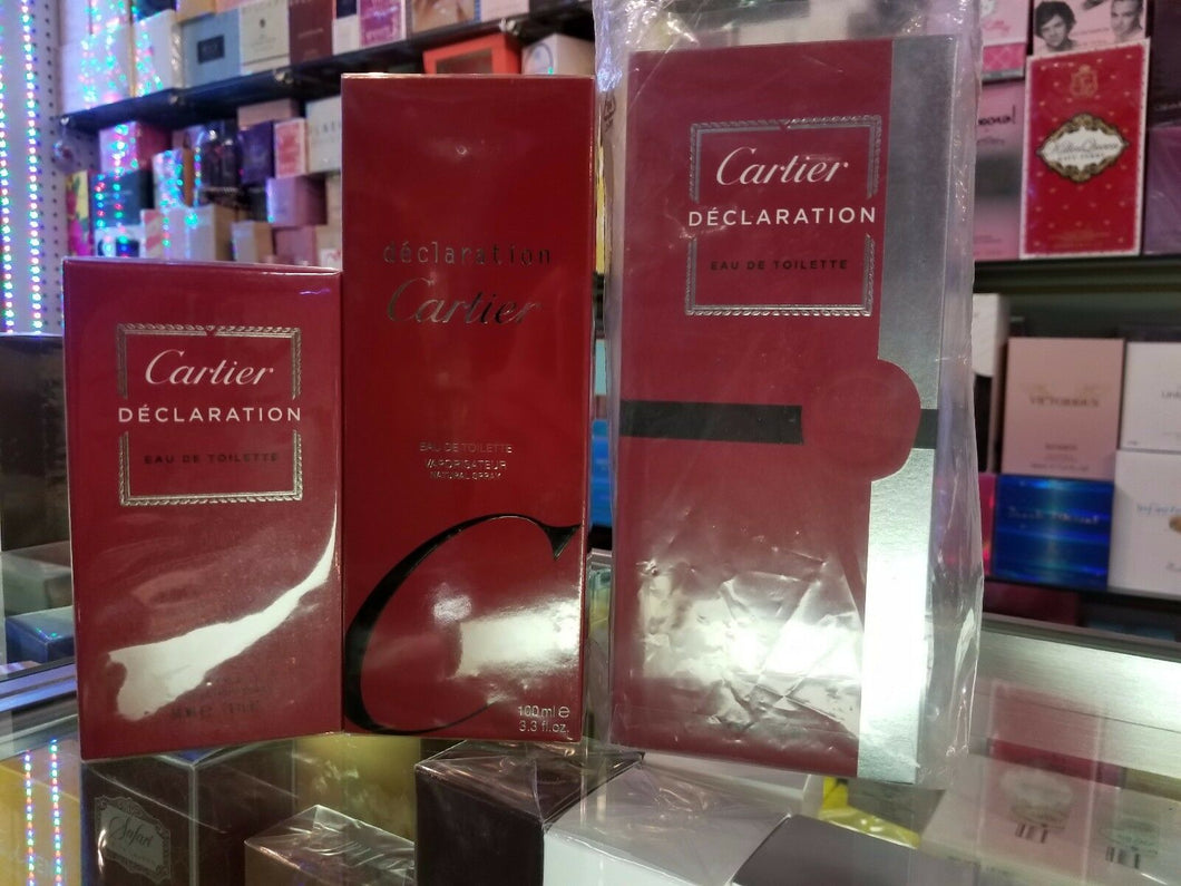 Cartier Declaration 1.6 oz 50 ml | 3.3 oz 100 ml SEALED | 5 oz 150 ml NEW IN BOX - Perfume Gallery