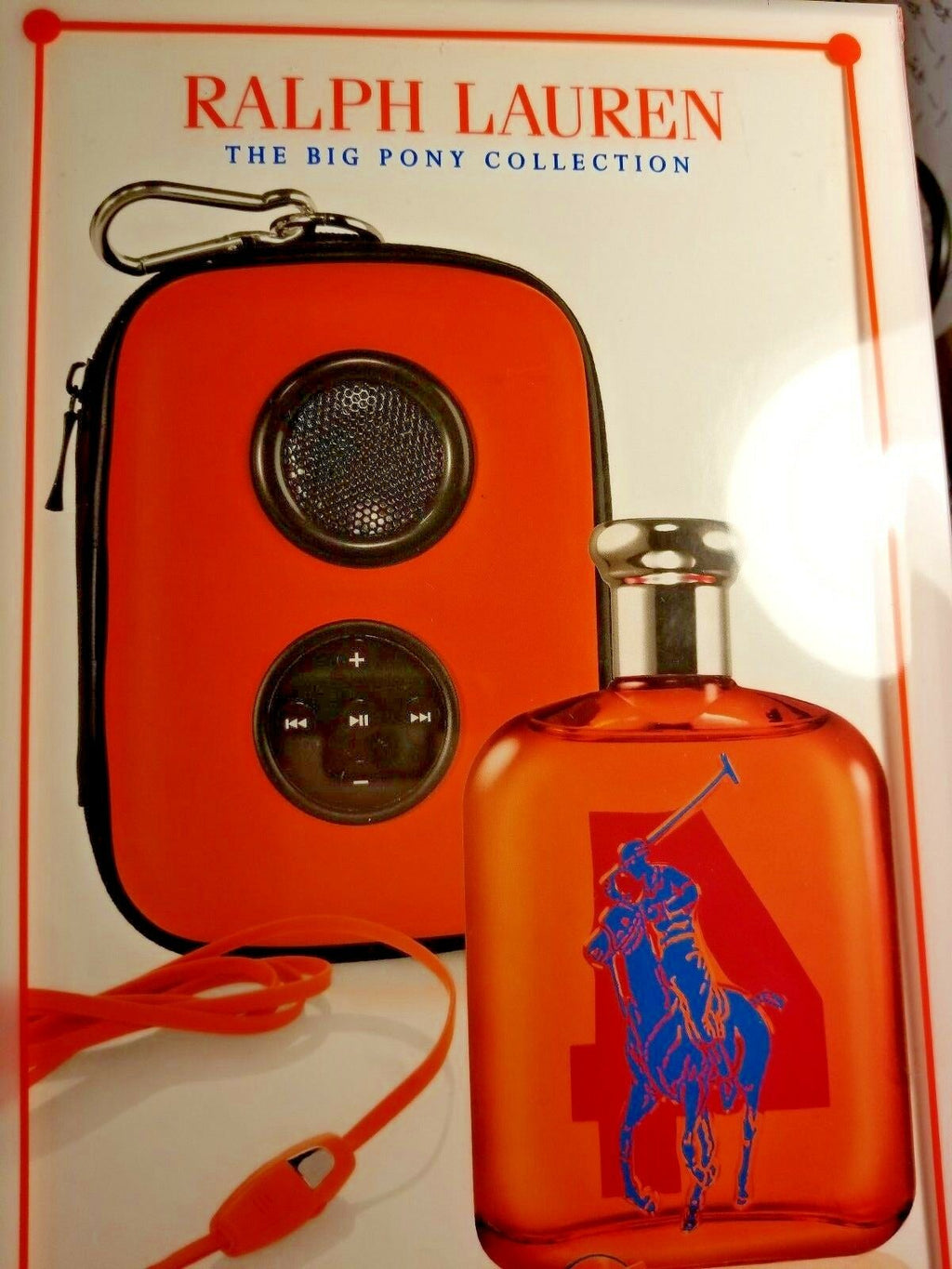 Ralph Lauren 4 The Big Pony Collection For Men 4.2 oz EDT SPEAKER BOX GIFT SET - Perfume Gallery